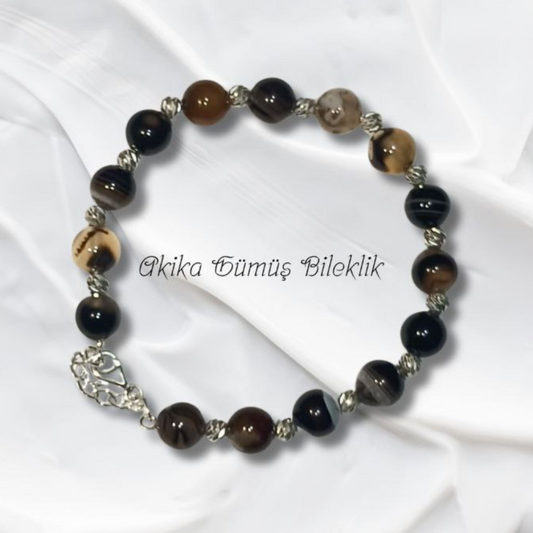 Akika Gümüş Bileklik